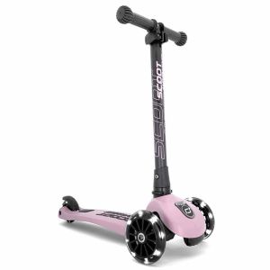 Scoot&Ride Otroški skiro Highwaykick 3 LED, Rose