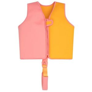 Swim Essentials Otroški plavalni jopič za učenje plavanja, Orange Pink