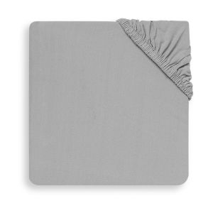 Jollein® Bombažna rjuha jersey, Soft Grey 120x60